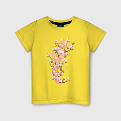 Детская футболка Весна Цветущая сакура Japan