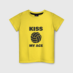 Детская футболка Volleyball - Kiss My Ace