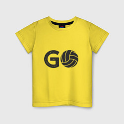 Детская футболка Go Volleyball