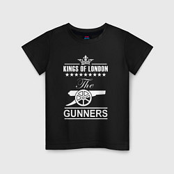 Детская футболка Arsenal The king of London Арсенал