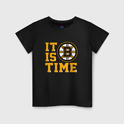 Детская футболка It Is Boston Bruins Time, Бостон Брюинз