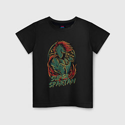 Детская футболка Супер спартанец