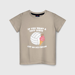 Детская футболка Ice Cream Volleyball