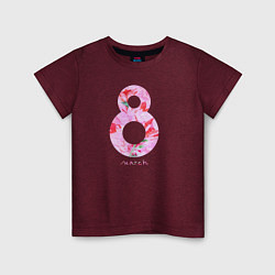 Детская футболка Акварельная весна