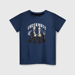 Детская футболка CHECKMATE шах и мат