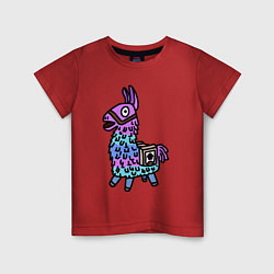 Детская футболка Фортнайт Лама Fortnite Lama