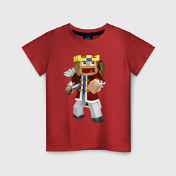 Детская футболка Minecraft Warrior
