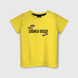 Детская футболка Грибы Sabikui Bisco