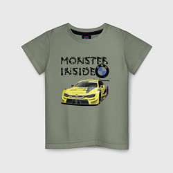 Детская футболка BMW M Power Monster inside