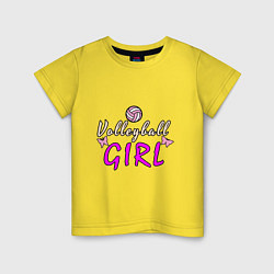 Детская футболка Volleyball - Girl
