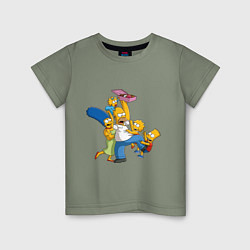 Детская футболка Simpsons donuts