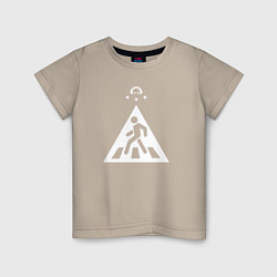 Детская футболка Знак Пришельцы-пешеходы