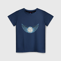 Детская футболка Volleyball Wings