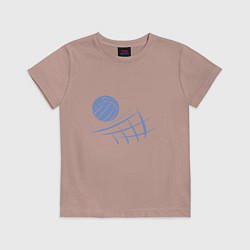 Детская футболка Volleyball Block