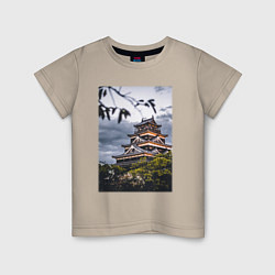 Детская футболка Старинный Замок В Японии