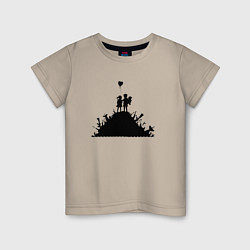 Детская футболка Banksy Детская Любовь Бэнкси
