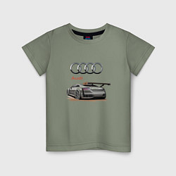 Детская футболка Audi Racing team