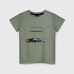 Детская футболка Audi Concept Sketch