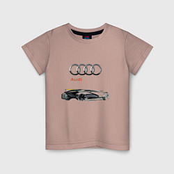 Детская футболка Audi Concept Sketch