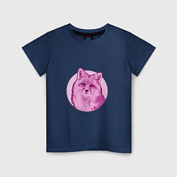 Детская футболка Лисица в кругу