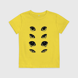 Детская футболка Глаза хищников