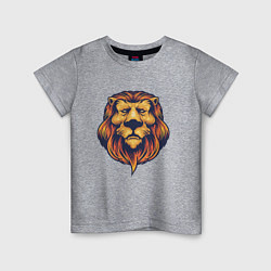 Детская футболка Спокойный лев