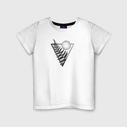 Детская футболка Листья Папоротника Минимализм