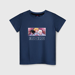 Детская футболка Эмма Рей и Норман в цветах