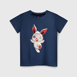 Детская футболка Шустрый зайчишка