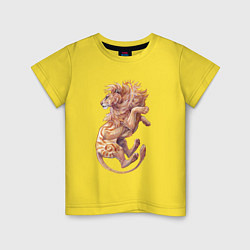 Детская футболка Солнечный лев