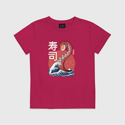 Детская футболка Kraken Kawaii Sushi