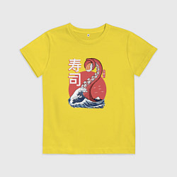 Детская футболка Kraken Kawaii Sushi