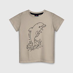 Детская футболка Dolphin Tattoo