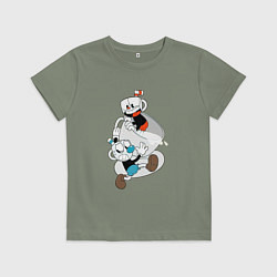 Детская футболка Чашки Cuphead