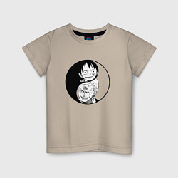 Детская футболка Луффи и Ророноа Зоро