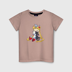 Детская футболка Crazy Moon Cat
