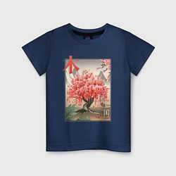 Детская футболка Цветущая Сакура Япония