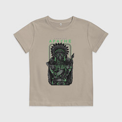 Детская футболка Воин Апачи