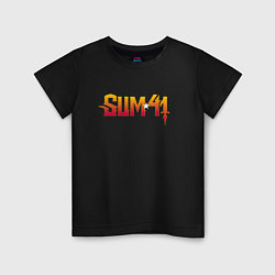 Детская футболка SUM41 ЛОГО