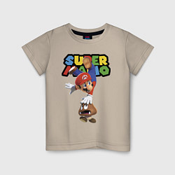 Детская футболка Mario and Goomba Super Mario