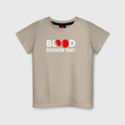 Детская футболка Blood Donor Day