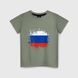 Детская футболка Music - Russia