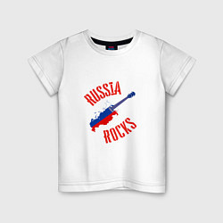 Детская футболка Russia Rocks
