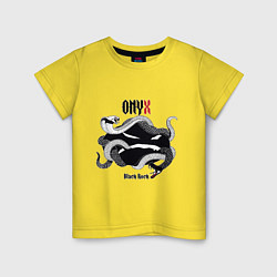 Детская футболка Onyx black rock
