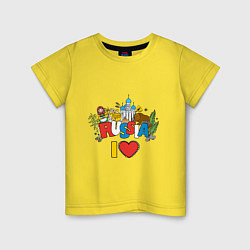Детская футболка Стиль России