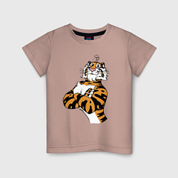 Детская футболка Cool Tiger Power Muzzle