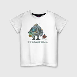 Детская футболка Титанфол арт Helloween TITANFALL