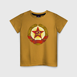 Детская футболка Герб СССР без надписей