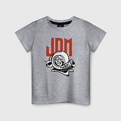 Детская футболка JDM Japan Snail Turbo