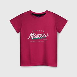 Детская футболка Москва Россия